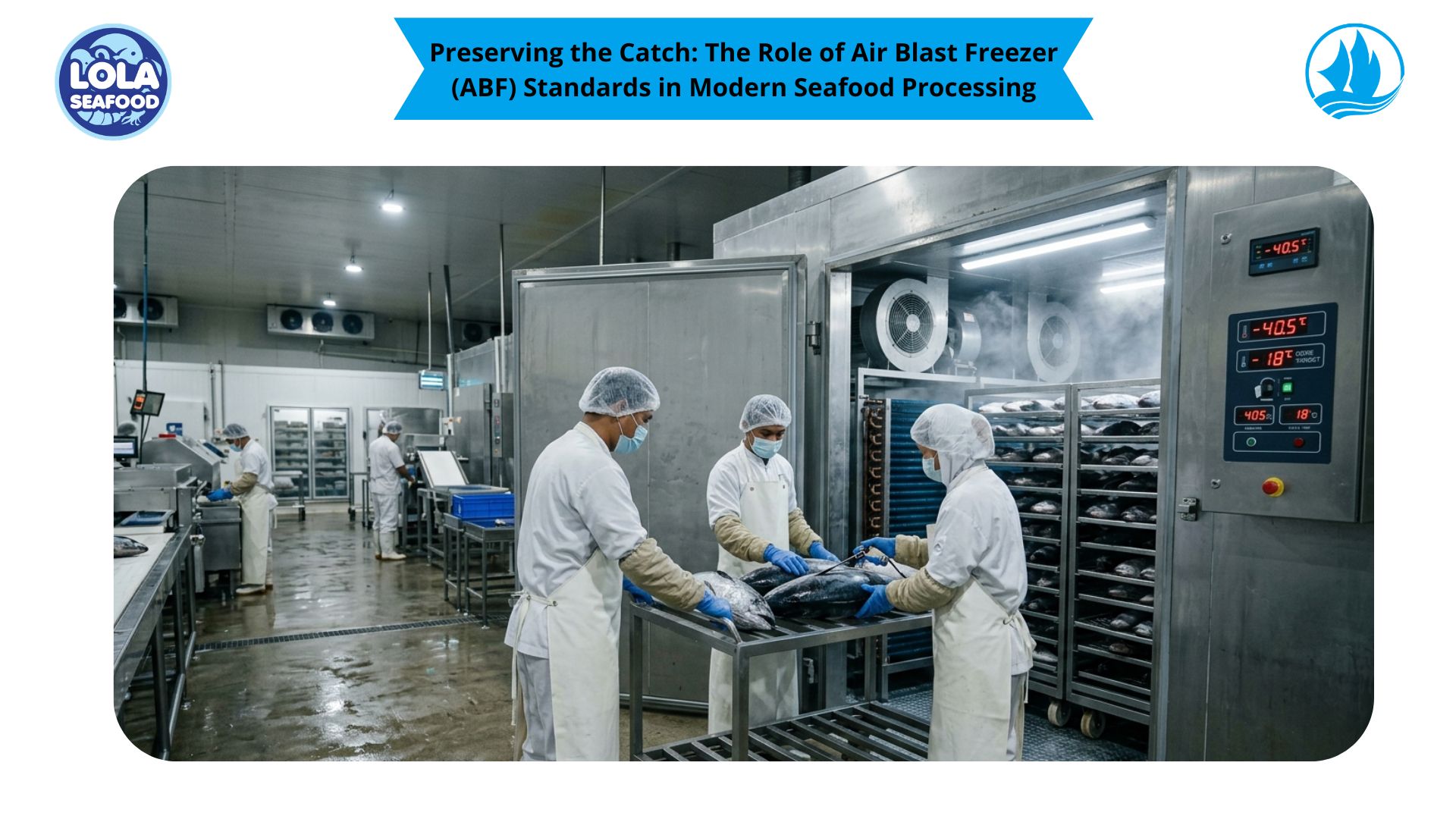 Preserving the Catch: The Role of Air Blast Freezer (ABF) Standards in Modern Seafood Processing